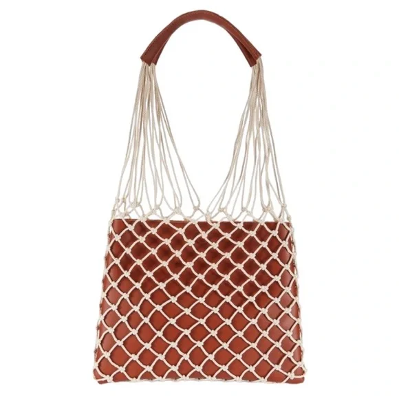 Universal Thread Macrame Purse, Handbag - Picture 1 of 6